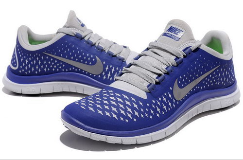 Nike Free Run 3.0 V4 Mens Dark Blue Grey Cheap